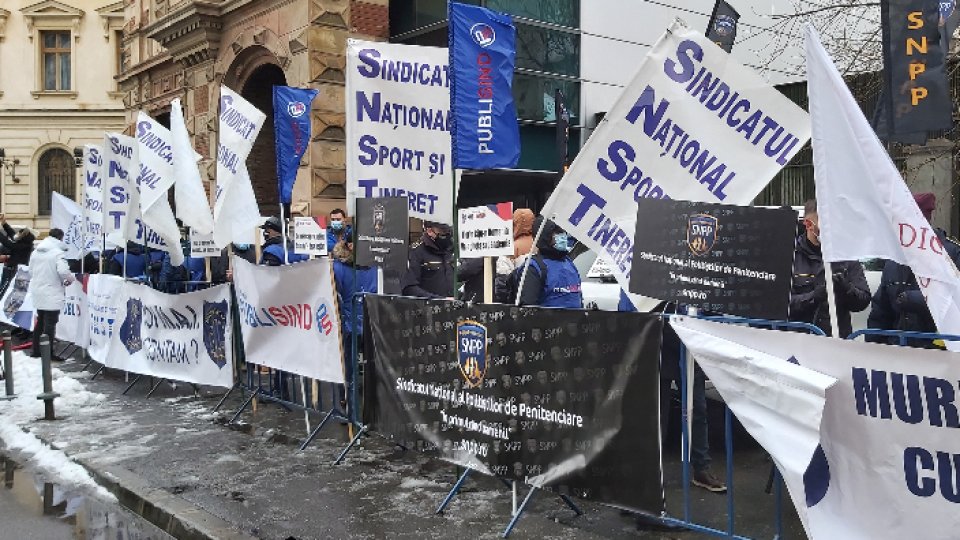Proteste ale sindicatelor Federației PUBLISIND