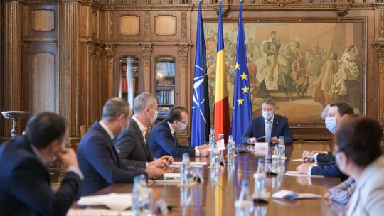Preşedintele Iohannis, şedinţe cu mai mulţi membri ai cabinetului Cîţu