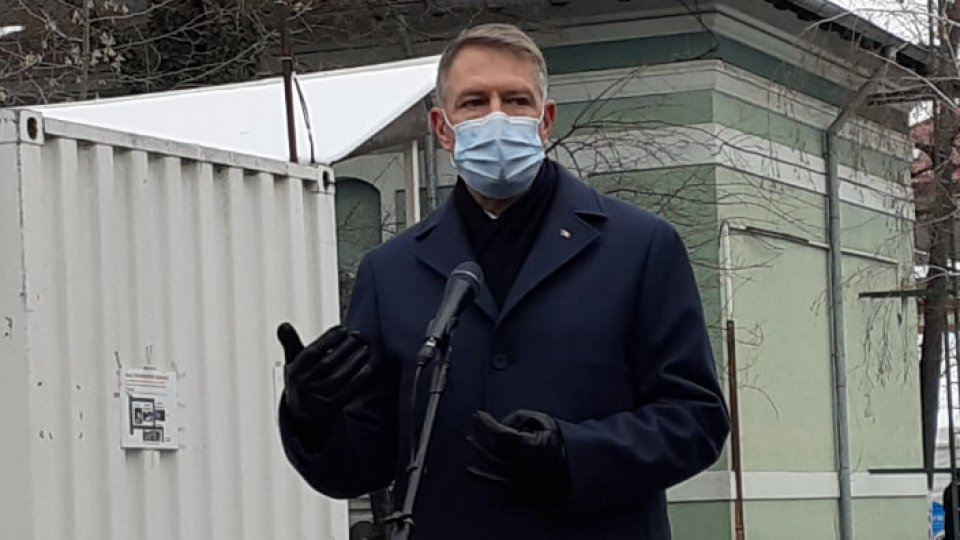 LIVE VIDEO: Președintele Iohannis, declarații la Institutul "Matei Balș"