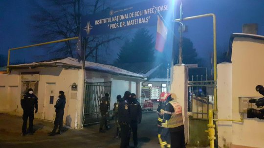 Anchetă în cazul incendiului de la Institutul Matei Balş