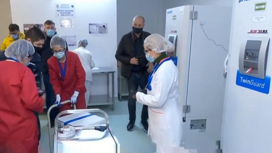 The second tranche of vaccines produced by Moderna has arrived in Romania