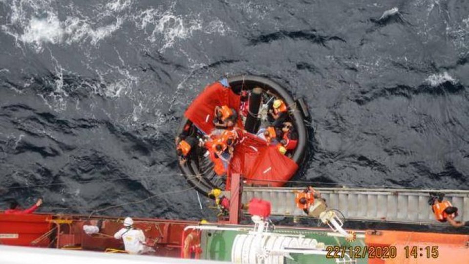 Comandantul român Constantin Dinu, erou pe mare