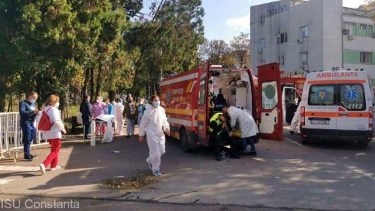 Mai multe persoane au decedat în incendiul de la Spitalul din Constanța