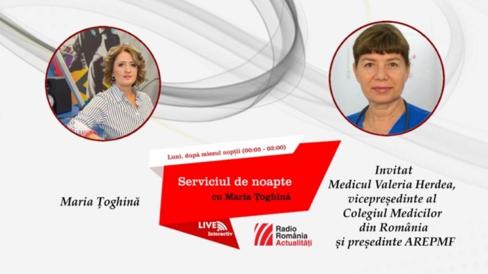Medicul Valeria Herdea vine la Serviciul de noapte cu Maria Țoghină