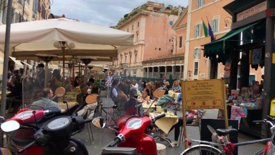 Protest al angajaţilor nevaccinaţi din Italia