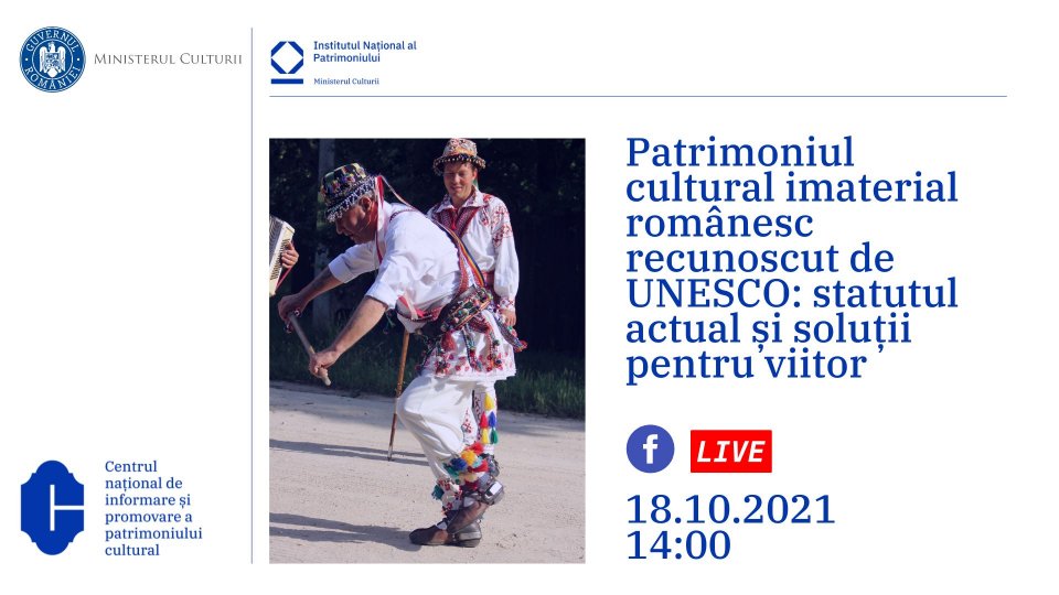 17 octombrie - Ziua Patrimoniului Cultural Imaterial al Omenirii