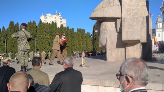 Depunere de coroane la Carei de Ziua Armatei Române