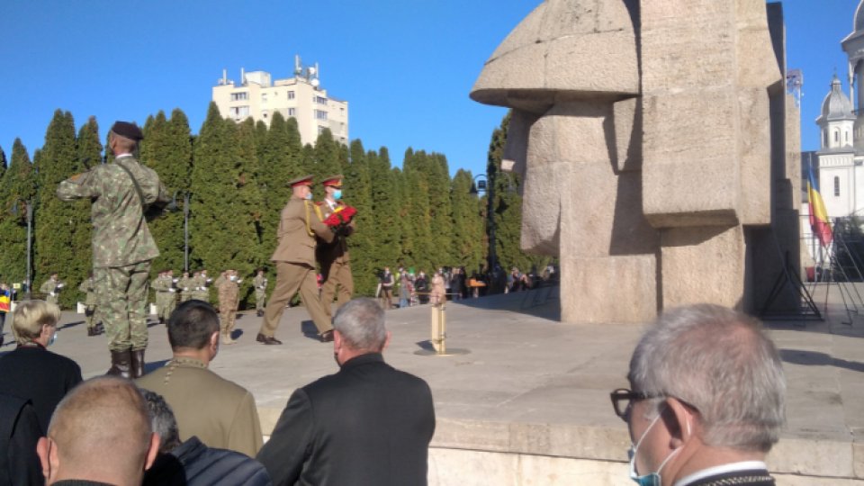 Depunere de coroane la Carei de Ziua Armatei Române