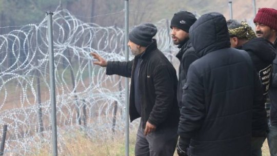 Merkel îi cere lui Putin să intervină în criza de la frontiera Belarusului