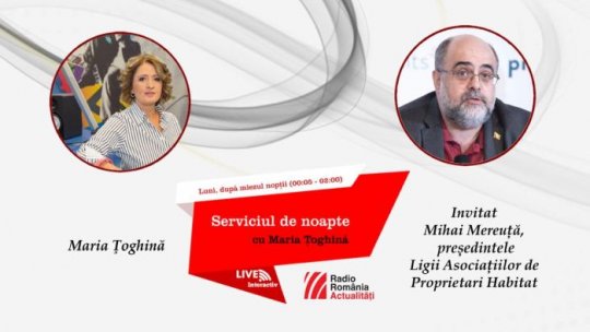 Mihai Mereuță răspunde întrebărilor ascultătorilor la Serviciul de noapte