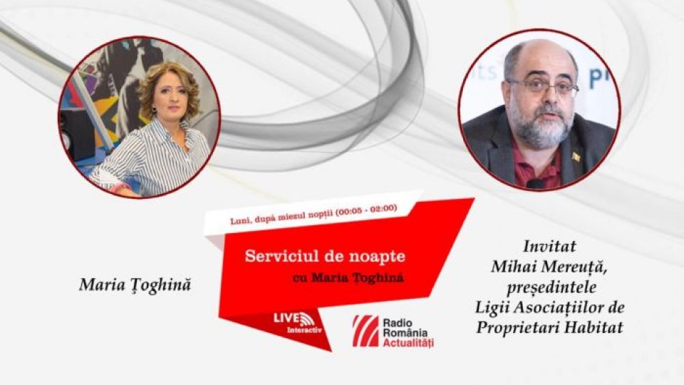 Mihai Mereuță răspunde întrebărilor ascultătorilor la Serviciul de noapte