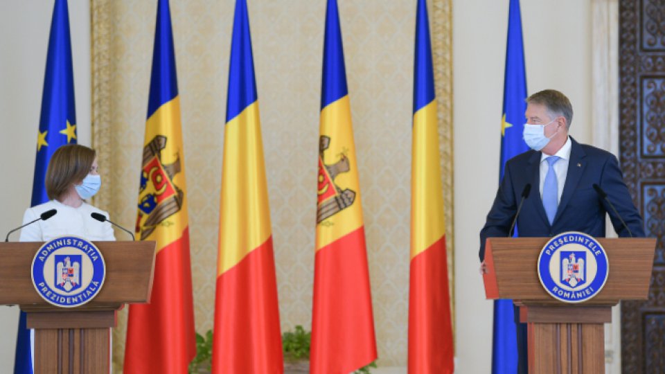 Preşedintele K. Iohannis s-a întâlnit cu preşedinta R. Moldova,, Maia Sandu