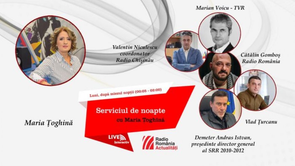 Povestea lansării Radio Chișinău, la Serviciul de noapte