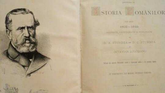 „Dimitrie Alexandru Sturdza - o personalitate uitată”