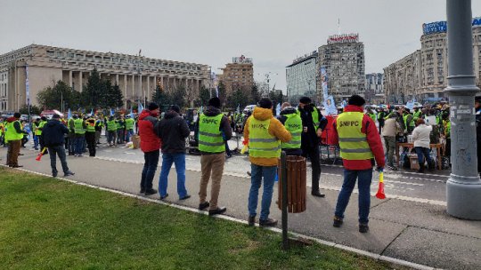 Proteste ale sindicatelor din poliție