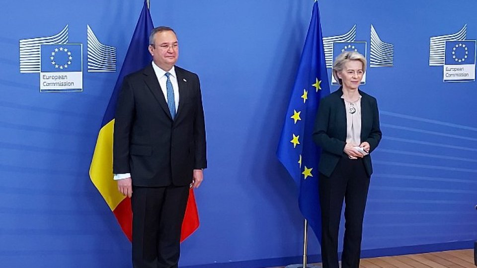 Premierul Nicolae Ciucă, la Bruxelles