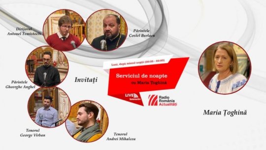 Ediție specială a Serviciului de noapte, de la Biserica Parohiei Brâncuși