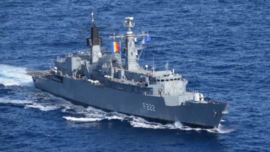 Fregata "Regina Maria" s-a întors acasă după şase săptămâni de misiuni NATO