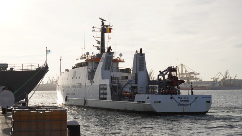 Nava de supraveghere "Ștefan cel Mare" a revenit în Portul Constanța
