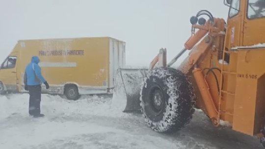 Probleme cauzate în țară din cauza ninsorii