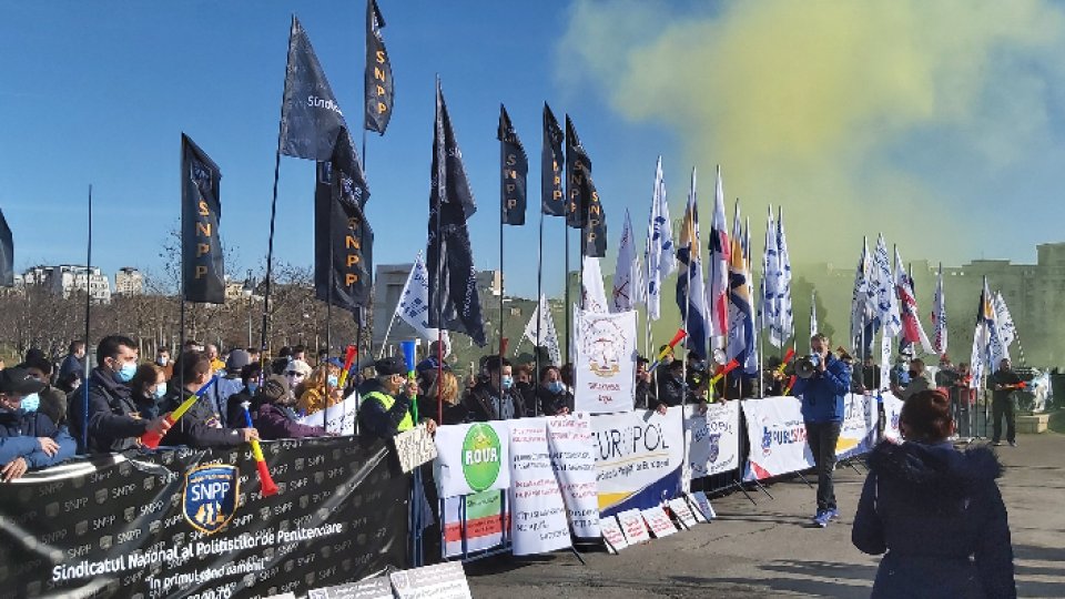 Proteste ale sindicaliştilor, pentru eliminarea inechităților salariale