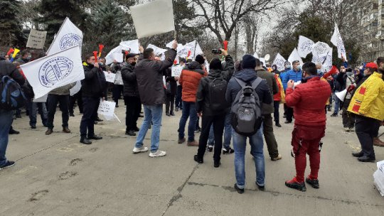 Un nou protest al mecanicilor de locomotivă