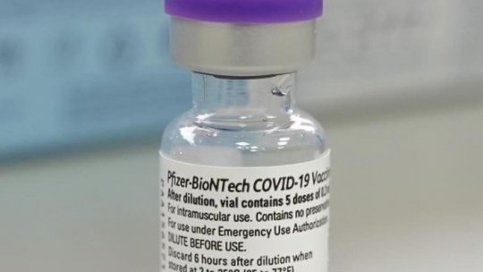 Azi se reia programarea pentru vaccinarea cu Pfizer-Biontech
