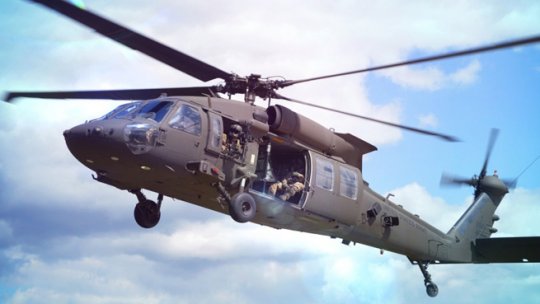Elicoptere Black Hawk detașate în Europa 