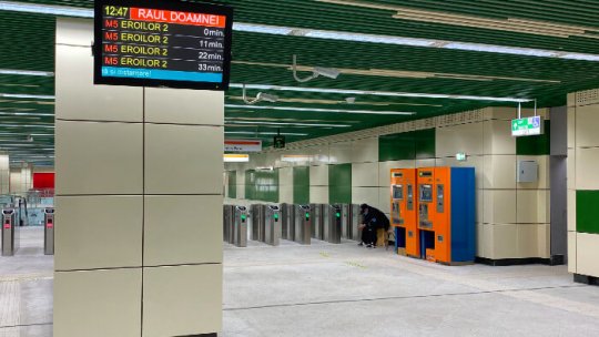 Sindicatul de la Metrou ameninţă că mâine va ţine în depouri 10 trenuri