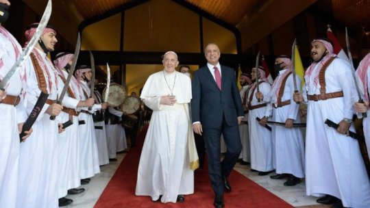Papa Francisc a părăsit Irakul 