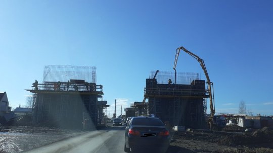 Pas important pe Şantierul Pasajului Domneşti, pe Centura Capitalei