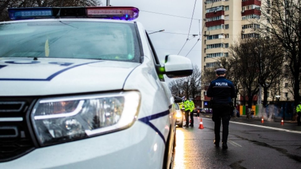 Razie a Poliţiei Rutiere, în București