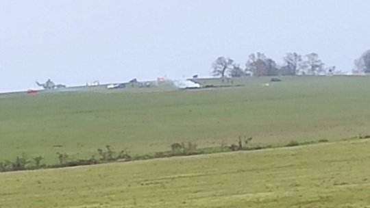MiG 21 LanceR, prăbușit în județul Mureș