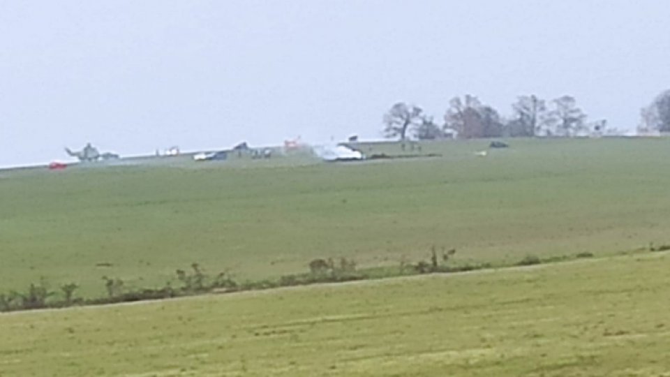 MiG 21 LanceR, prăbușit în județul Mureș