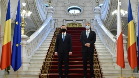 Klaus Iohannis și Andrzej Duda, la exercițiul militar “Justice Sword 21”