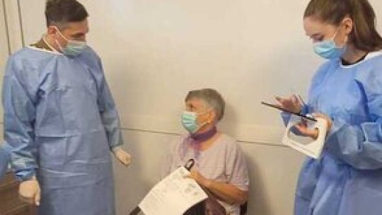 Nivel record de doze de vaccin administrate în 24 de ore