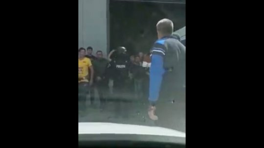 Revoltă într-o piață din Matca, județul Galați