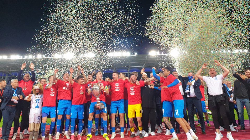 Universitatea Craiova a câştigat Cupa României