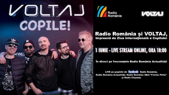 Radio România și VOLTAJ, împreună de Ziua Internaţională a Copilului