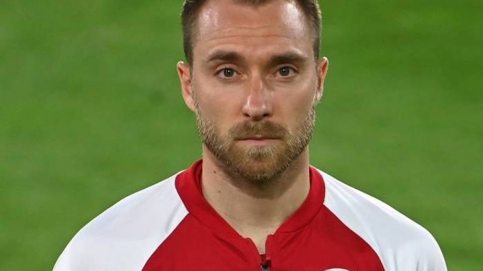 "Eriksen a suferit un stop cardiac, a cărui cauză nu poate fi stabilită"