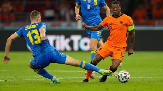 Euro2020: Victorie spectaculoasă a Olandei, 3-2 cu Ucraina