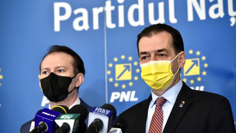 Parlamentarii PNL nu vor vota la moţiunea de cenzură