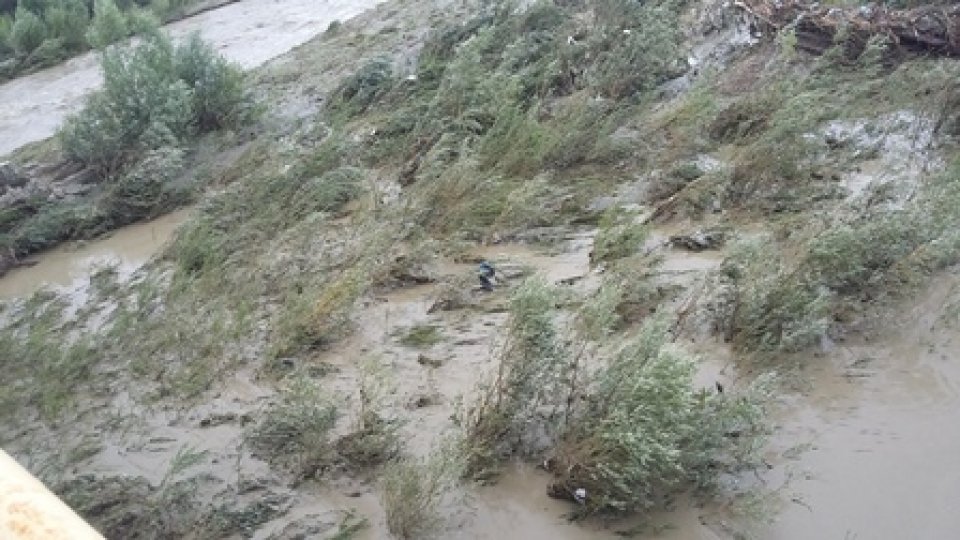 Cod Roşu de inundaţii în bazinul hidrografic Trotuş / Jud Harghita şi Bacău