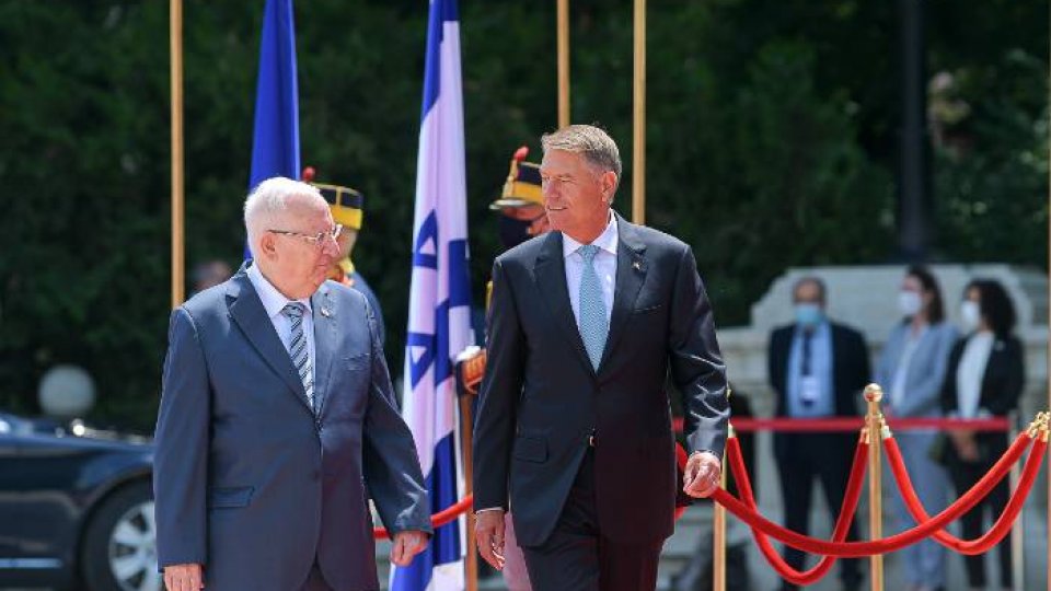 Președintele statului Israel, Reuven Rivlin, primit la Palatul Cotroceni