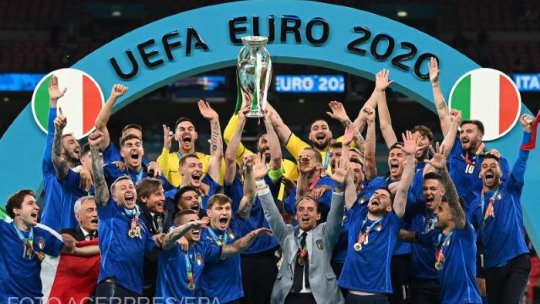 Italia câştigă Campionatul European de Fotbal 2020