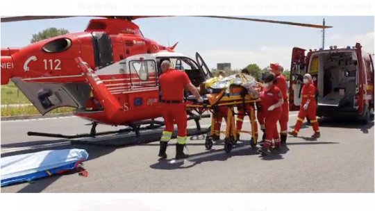 Un om şi-a pierdut viaţa şi 4 sunt internaţi după explozia de la Petromidia