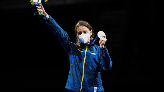 UPDATE: Ana Maria Popescu a obținut argintul la spadă #JOTokyo