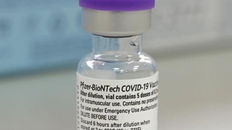 Interval de opt săptămâni între dozele de vaccin Pfizer/BioNTech 