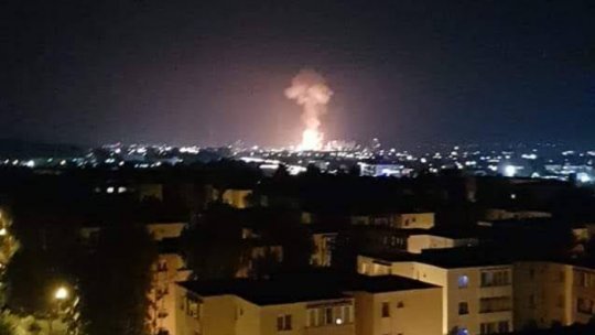 Explozie la combinatul Azomureș din Tîrgu Mureș
