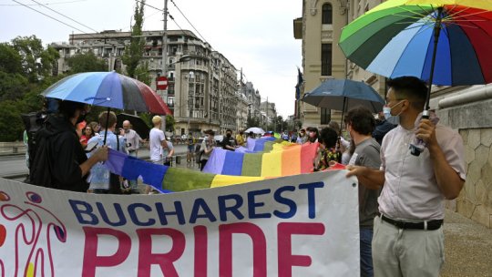 Marşul susţinătorilor drepturilor minorităţilor sexuale pe 14.o8-București